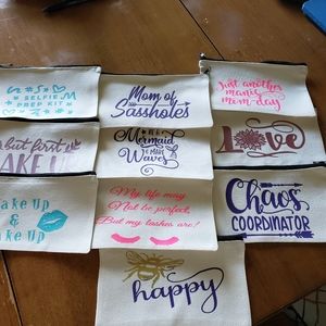 Small make up bags